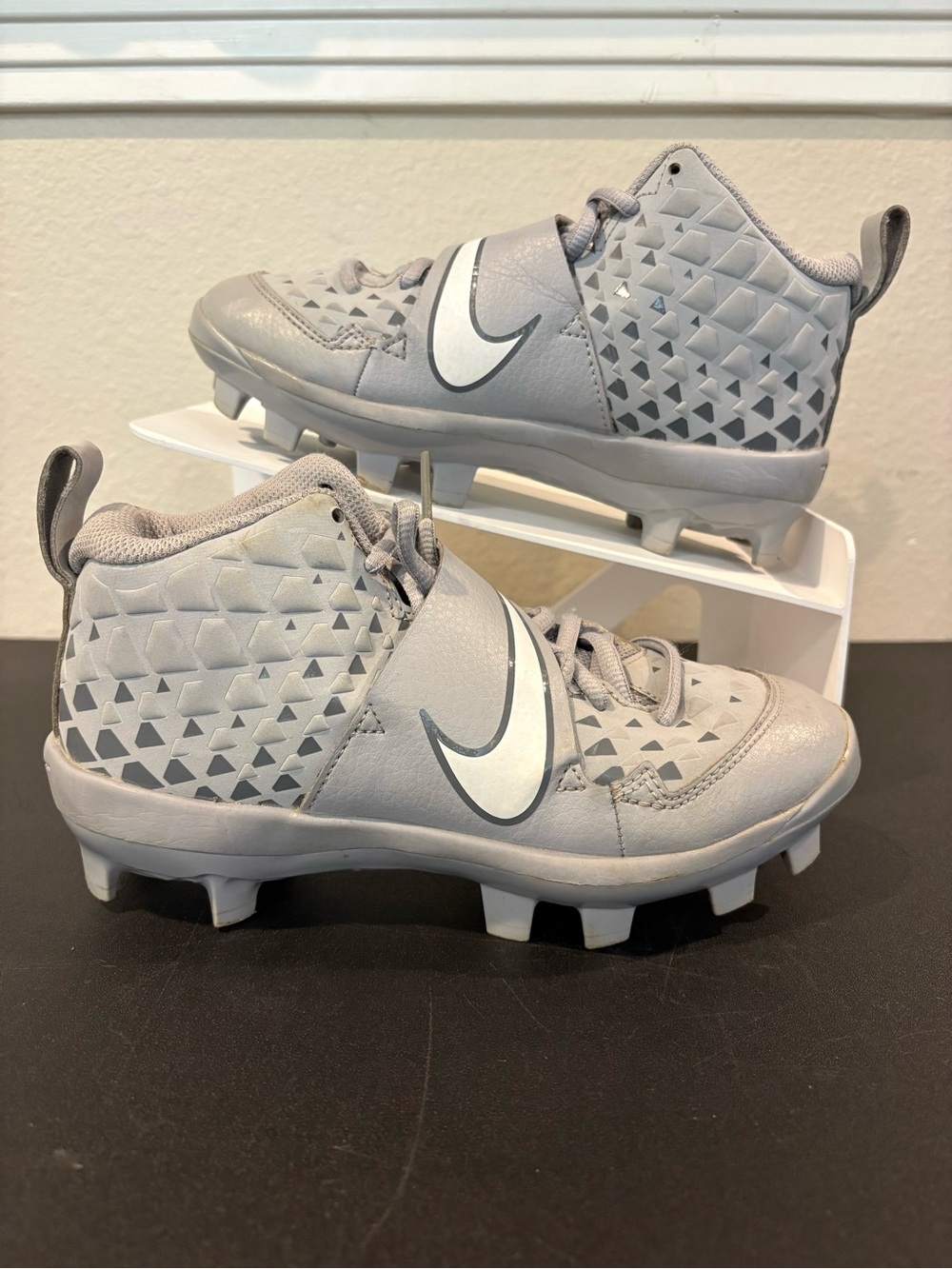 NIKE FORCE TROUT 6 PRO Baseball Cleats MCS GS AT3462-001 Youth Size 2Y
